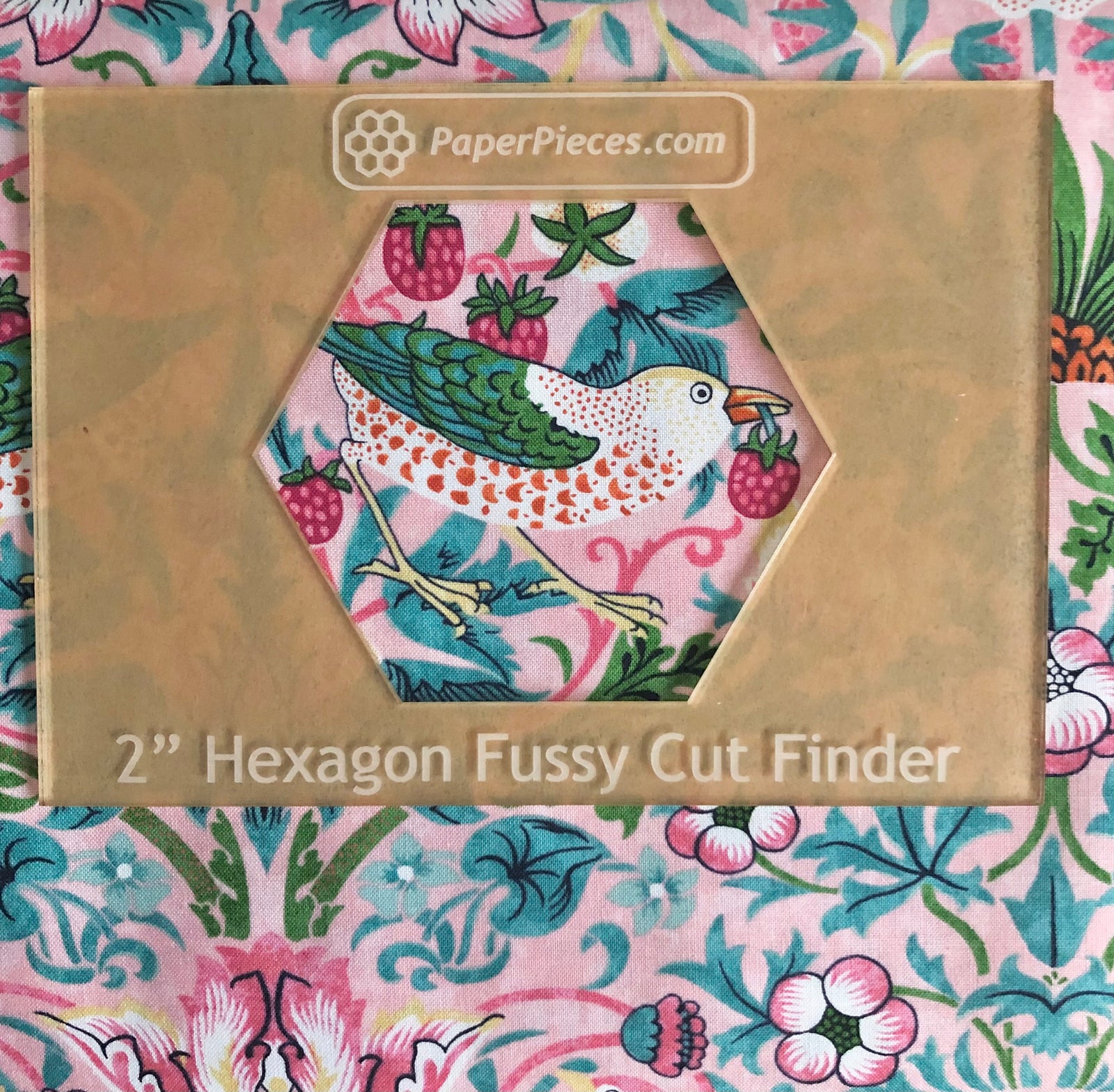2" Hexagon Fussy Cut Finder