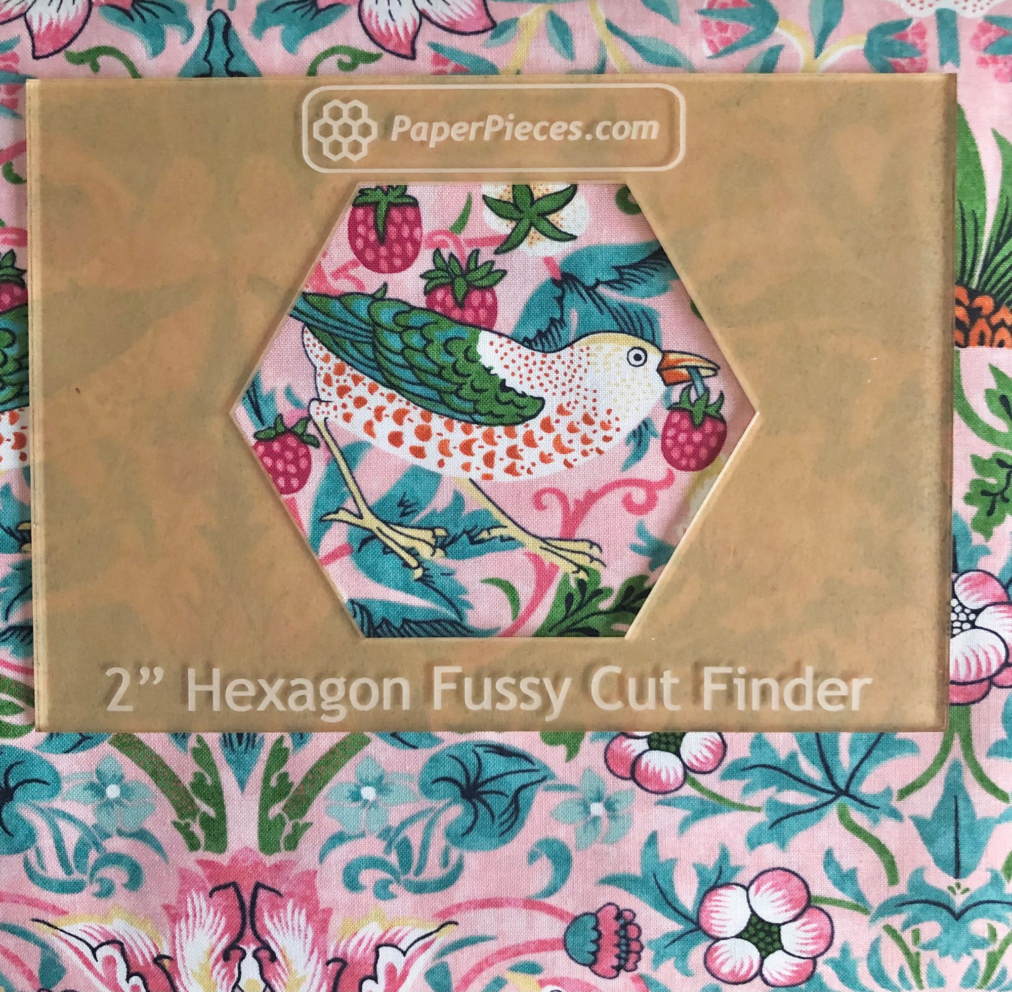 2" Hexagon Fussy Cut Finder