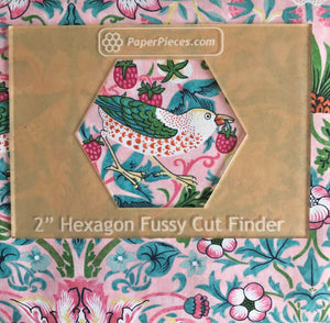 2" Hexagon Fussy Cut Finder