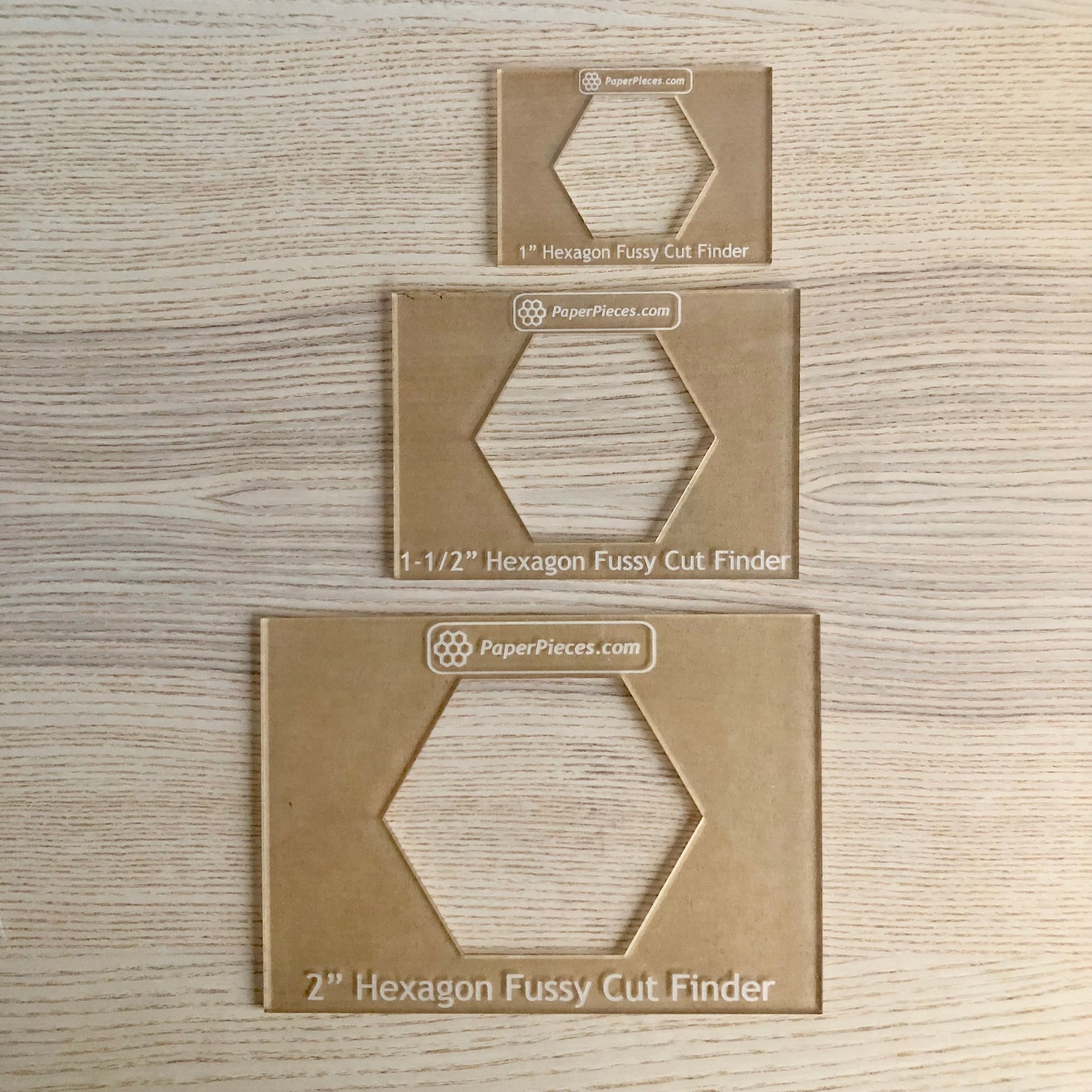 2" Hexagon Fussy Cut Finder