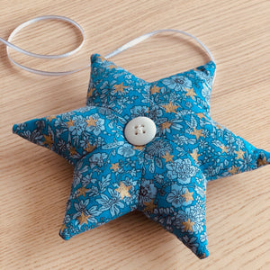 English Paper Pieced Star Ornament - Saturday December 13