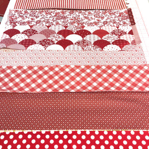 Remnant Bag in Reds & Whites 🤍❤️