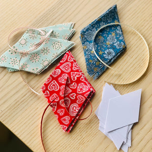 English Paper Pieced Star Ornament - Saturday December 13