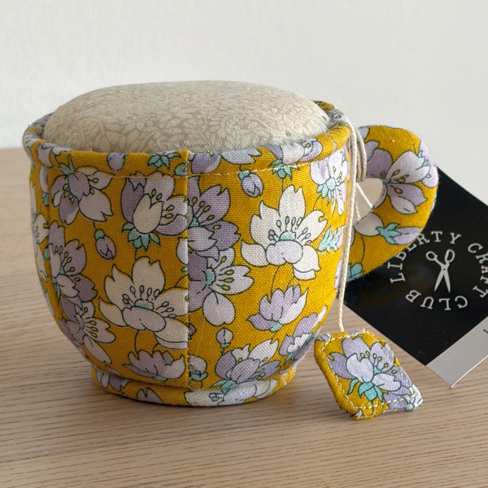 Liberty Pincushion Teacup Mary