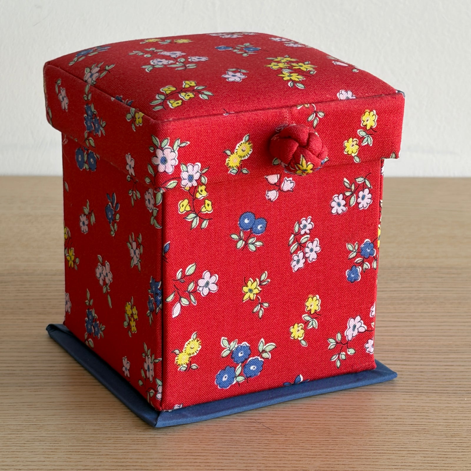 Liberty Fabric Victorian Sewing Box Edith
