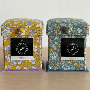 Liberty Fabric Victorian Sewing Box Irene