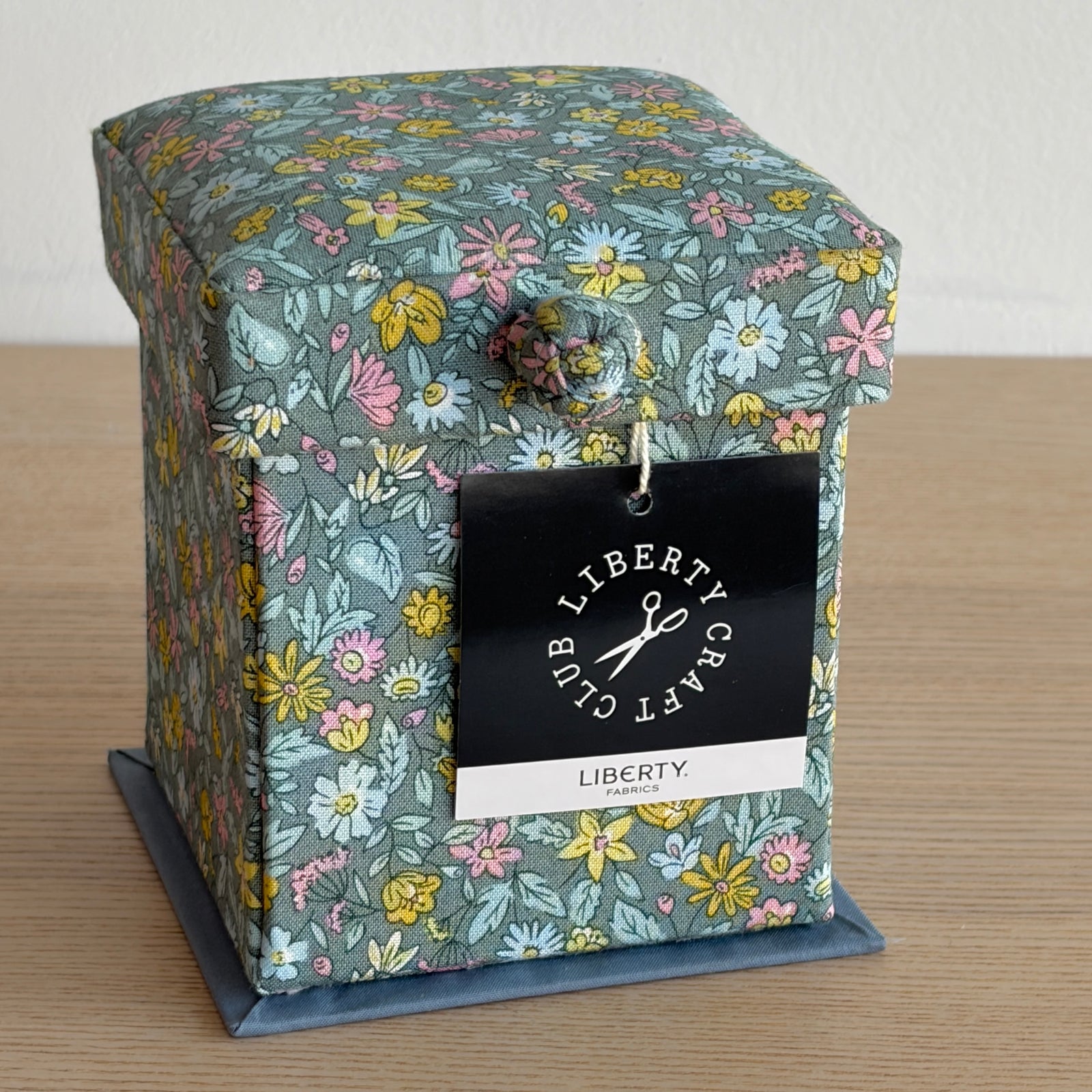 Liberty Fabric Victorian Sewing Box Irene