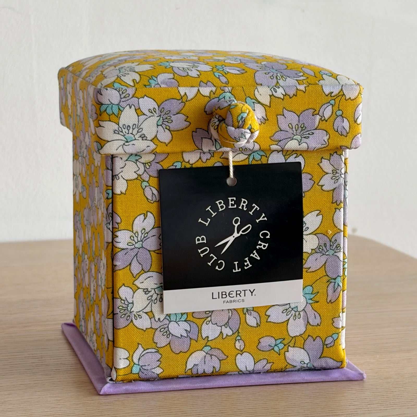 Liberty Fabric Victorian Sewing Box Mary