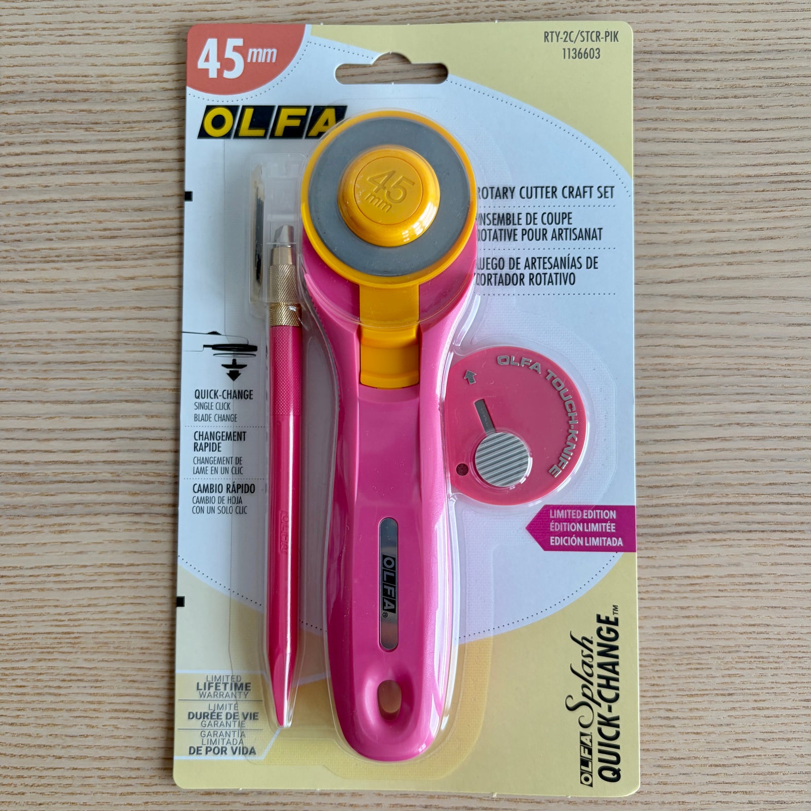 Olfa Splash 45mm Rotary Cutter Craft Set