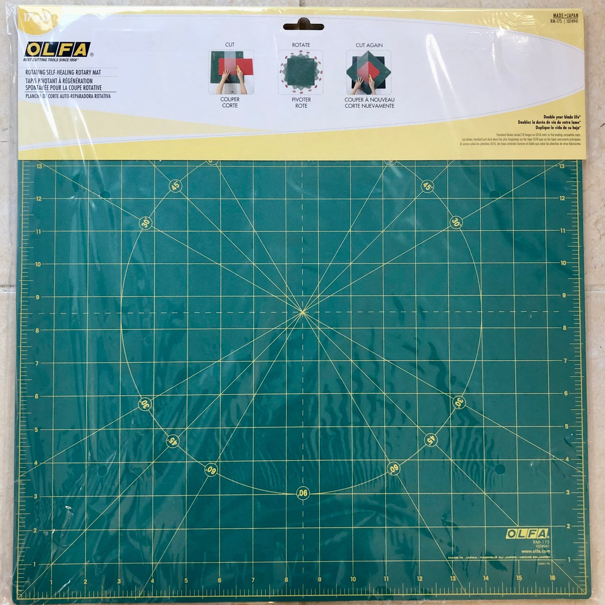 Olfa Rotating Mat 17" x 17"