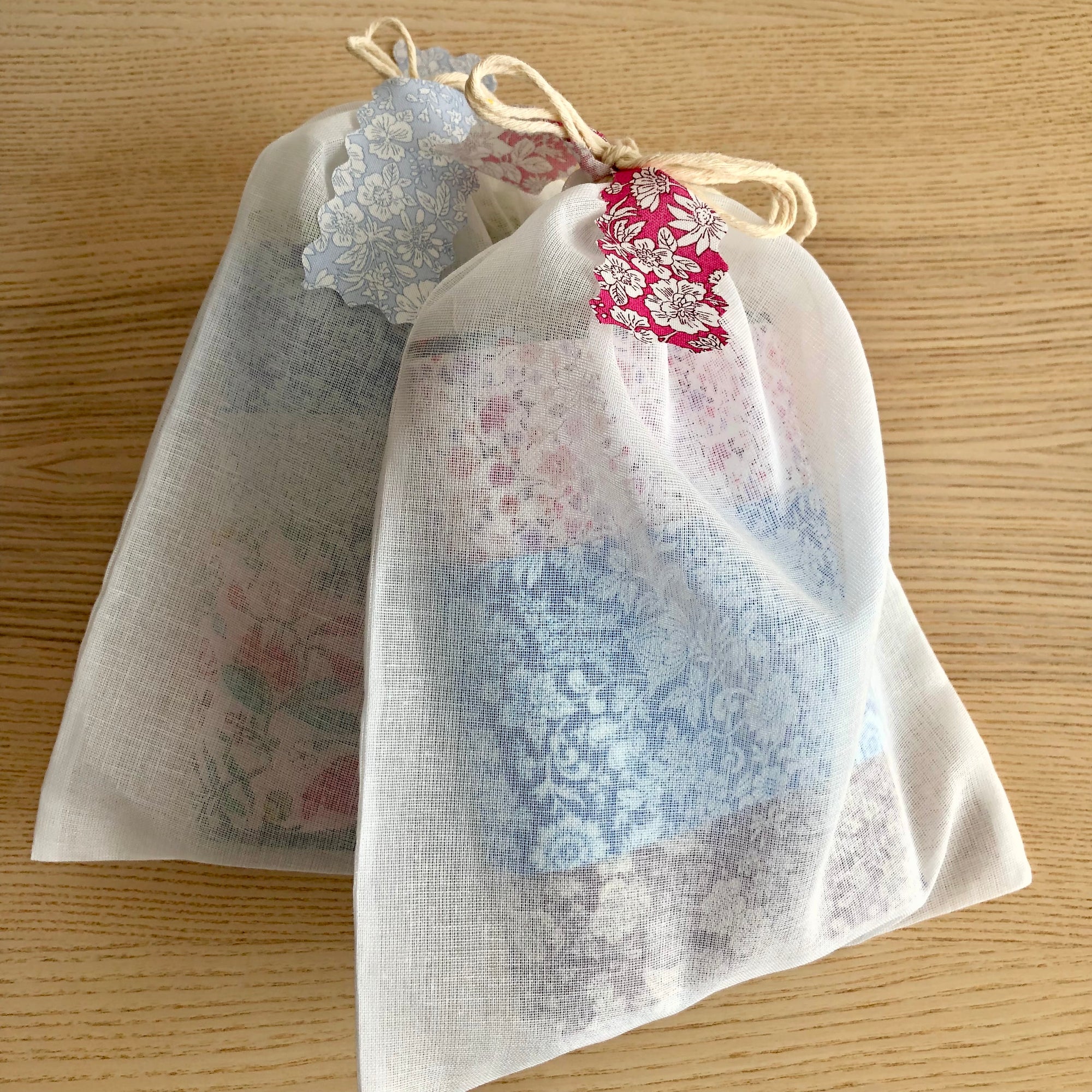 Liberty Quilting Cotton Remnant Bag