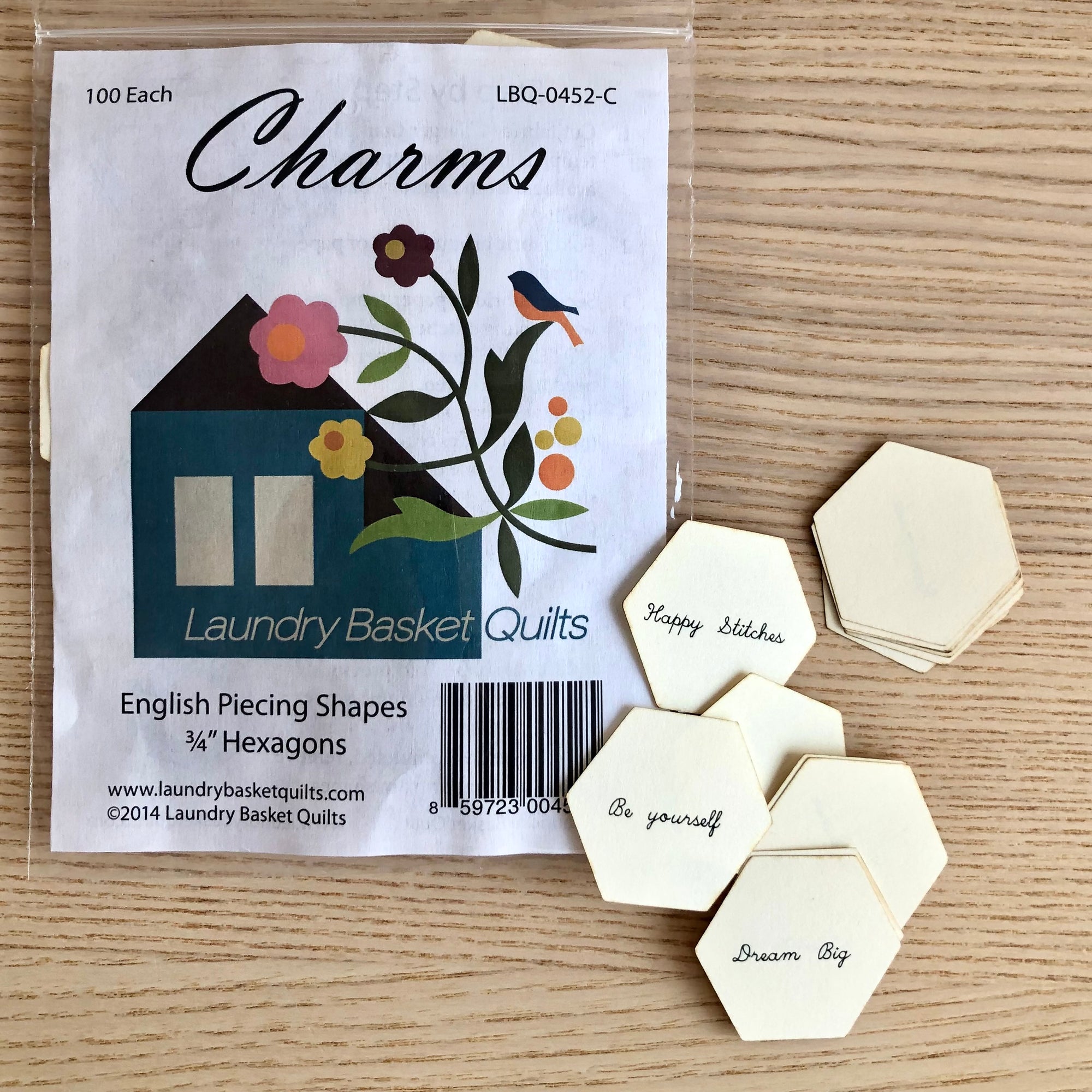 ¾" Paper Piecing Hexi Templates