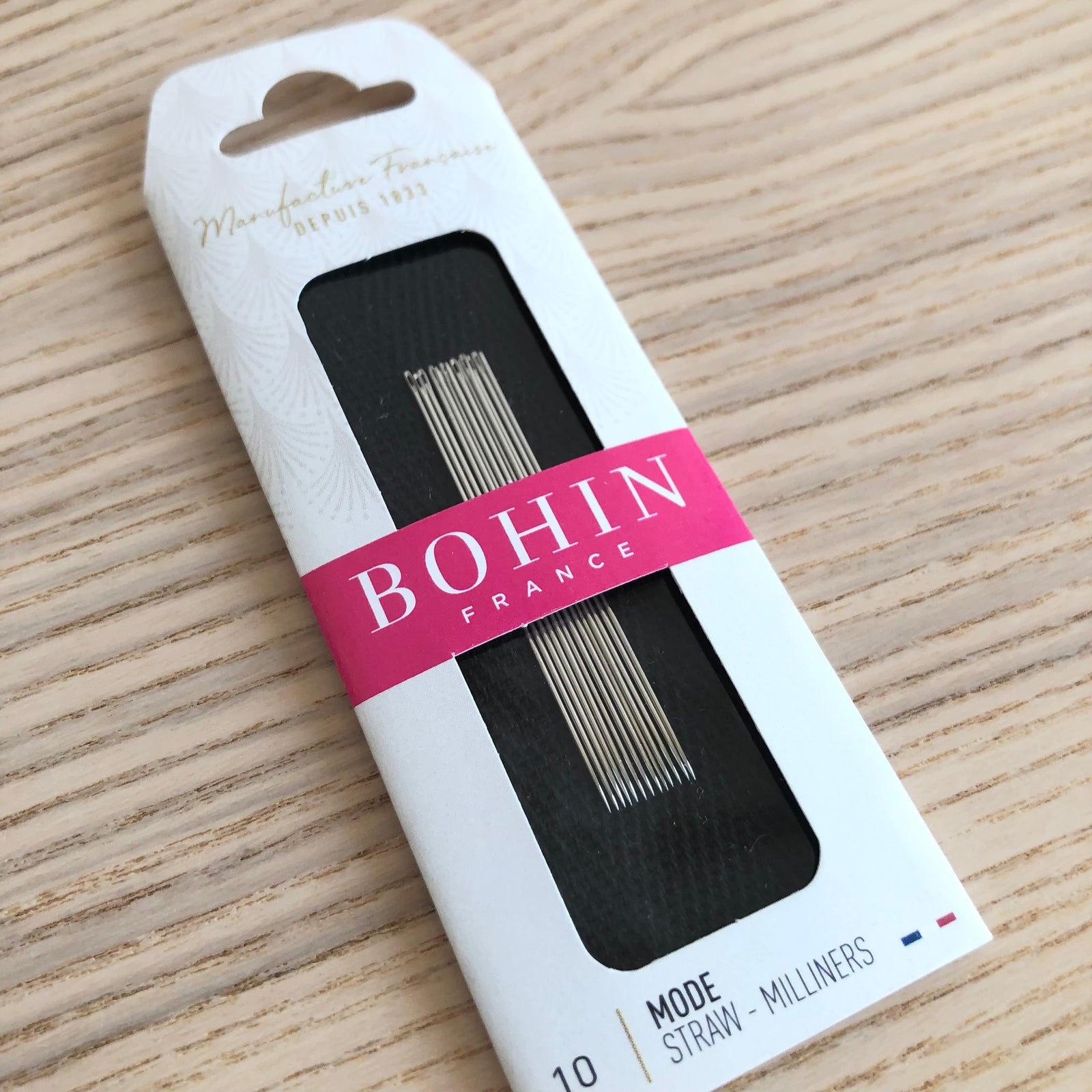 Bohin Milliner Needles 10
