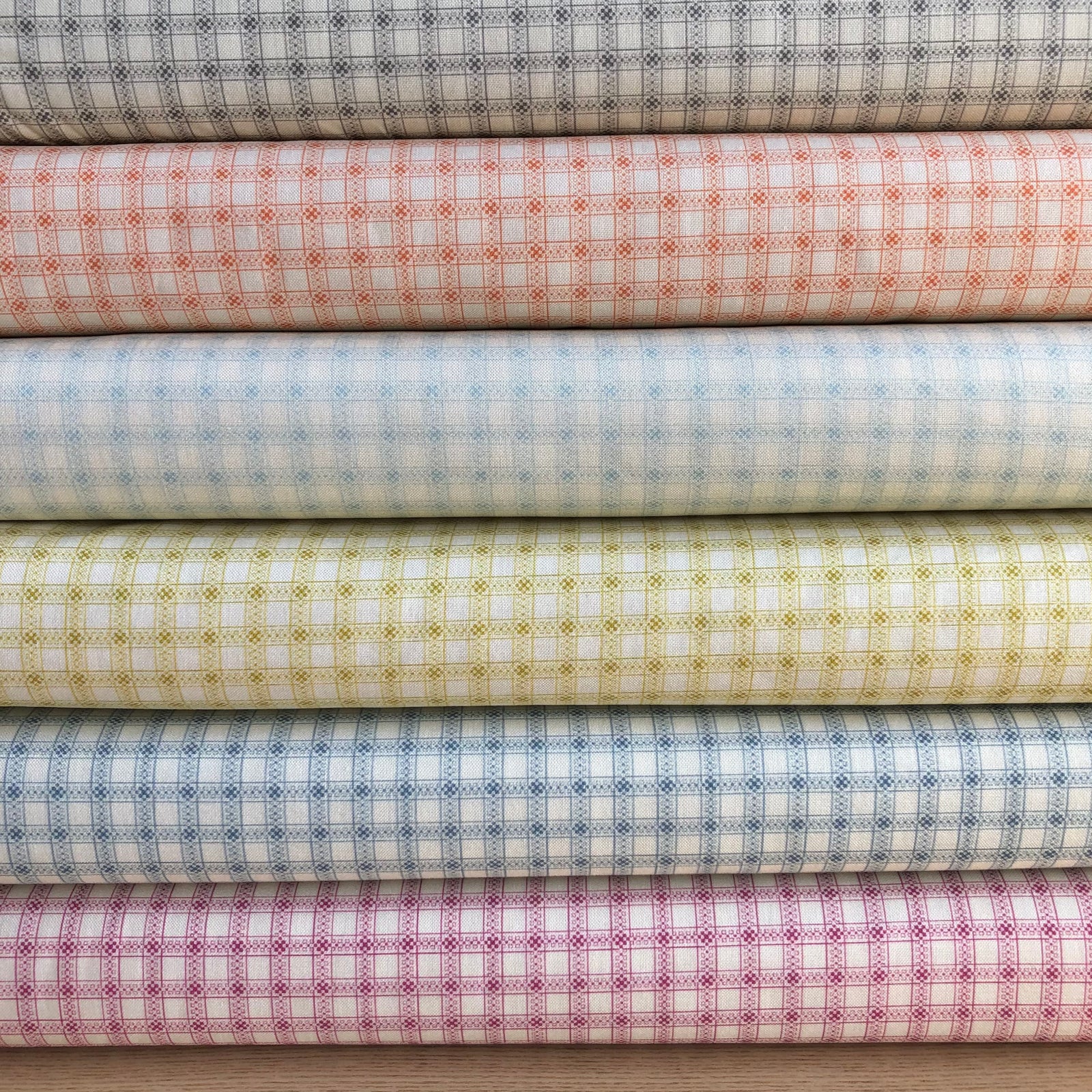 Stoneleigh Check Orange