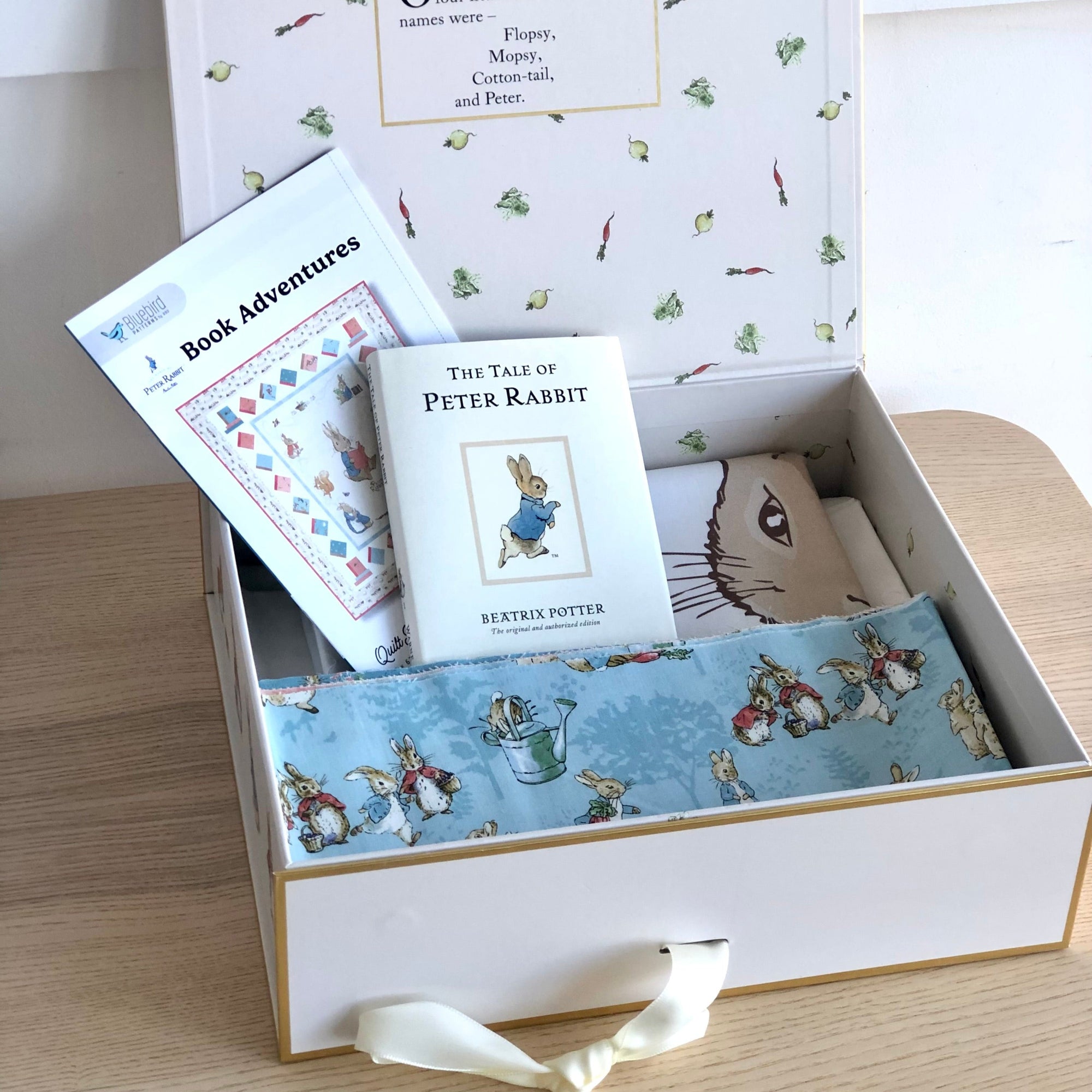 Peter Rabbit Book Adventures Boxed Quilt Kit