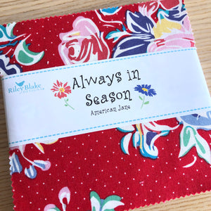 Always in Season Charm Squares