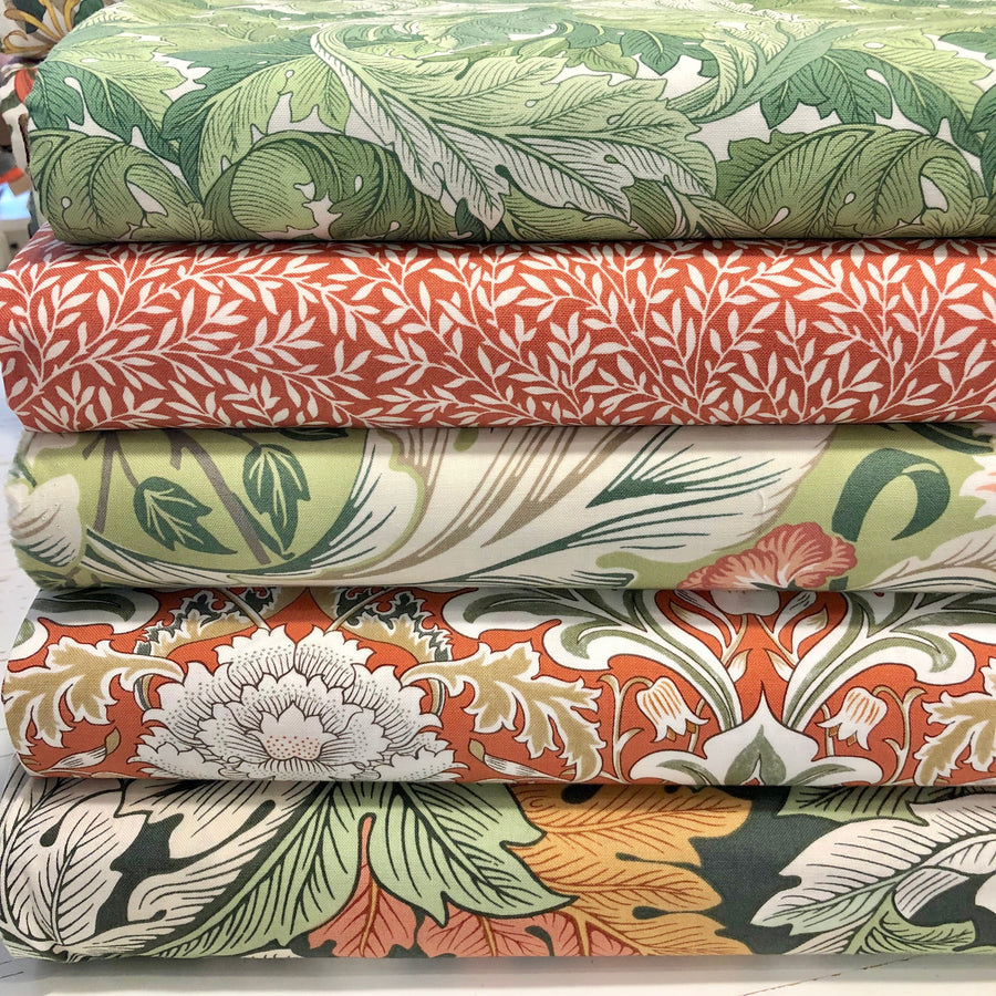 Morris & Co Leicester Large Acanthus Green