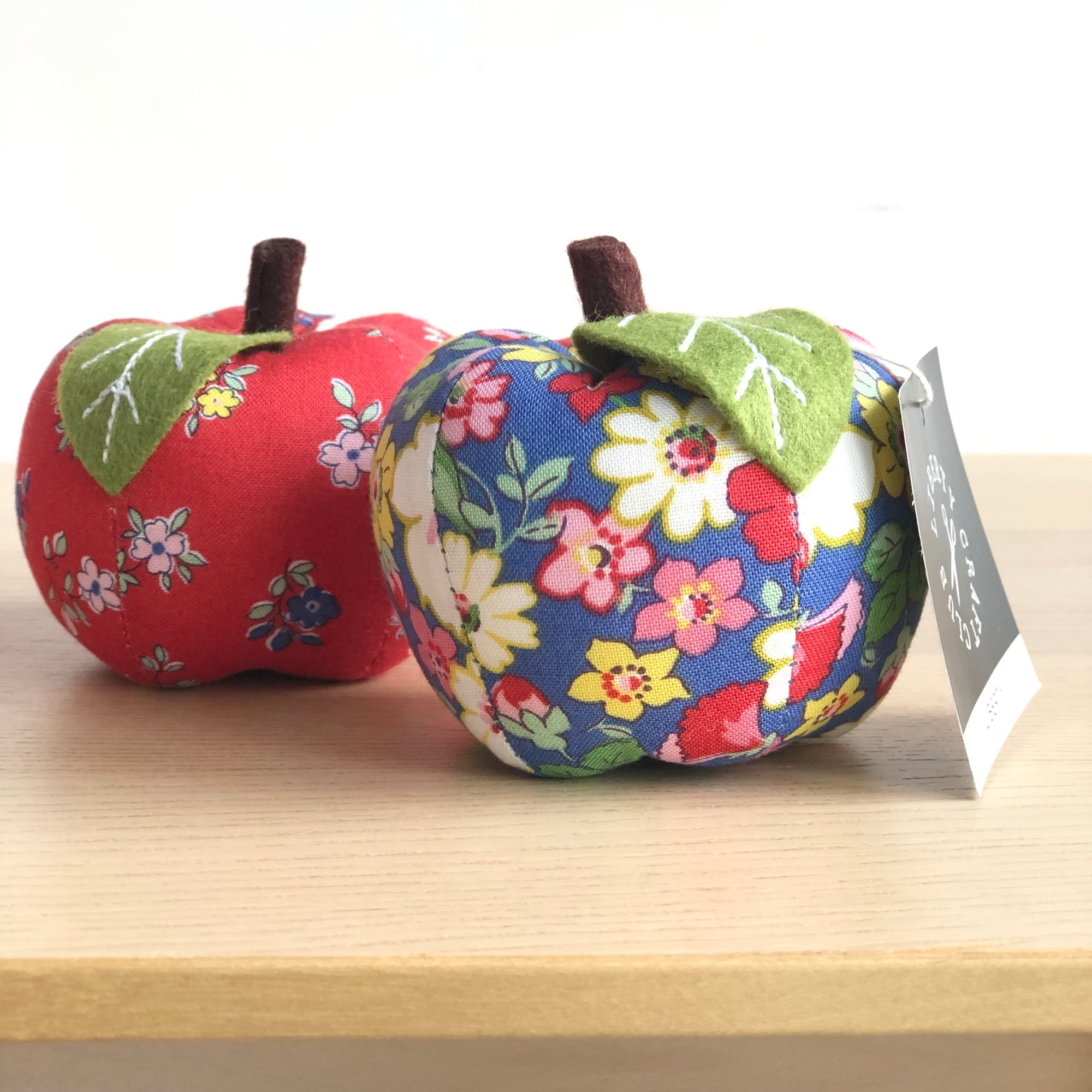 Liberty Pincushion Apple Posy Sprig