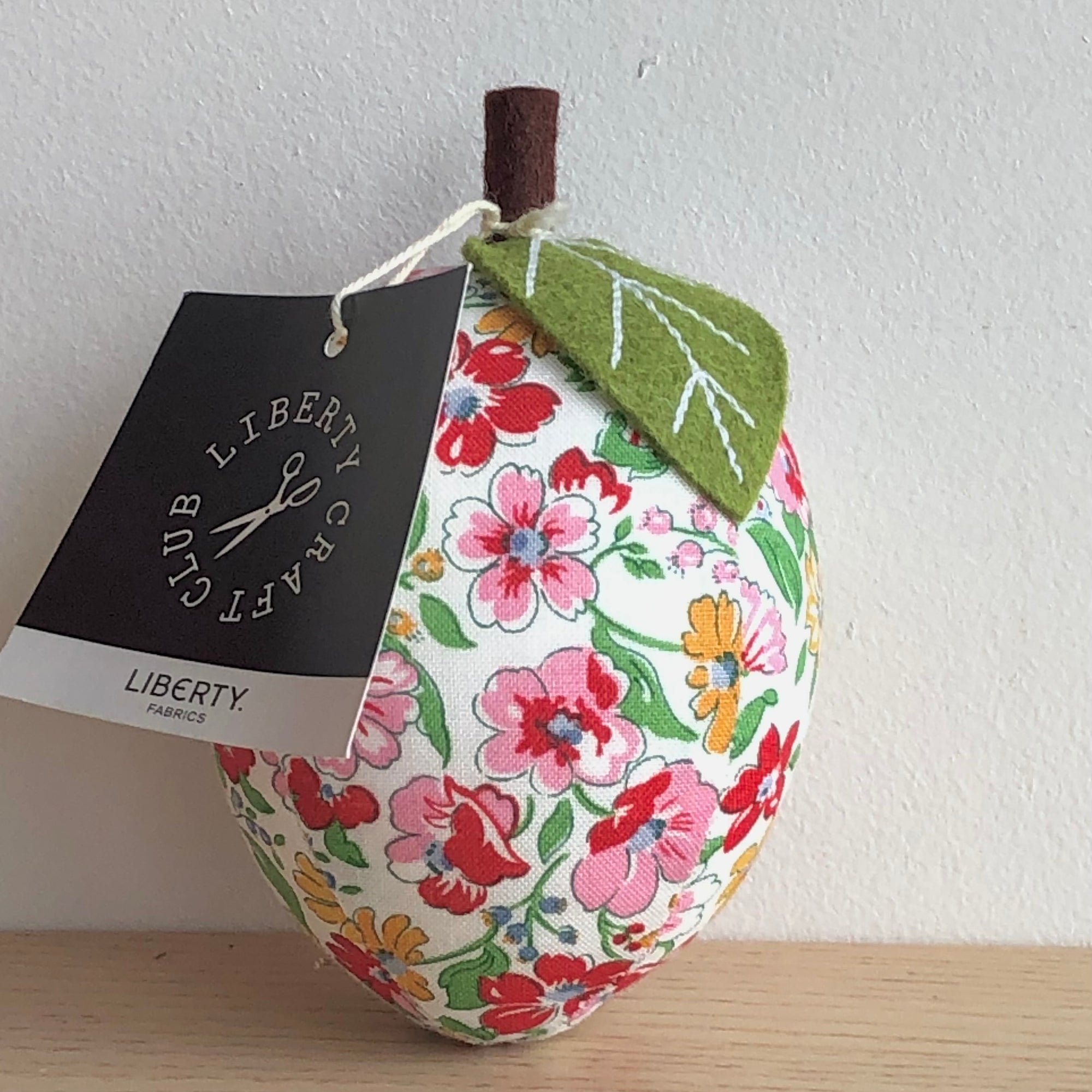 Liberty Pincushion Lemon Floral Joy