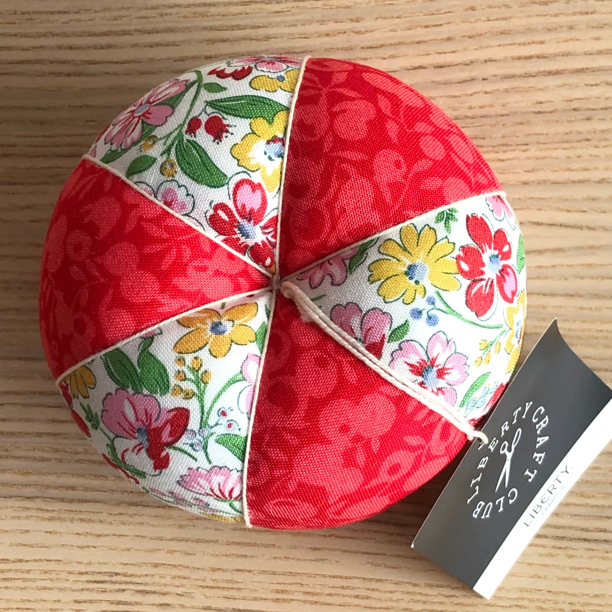 Liberty Pincushion Floral Joy