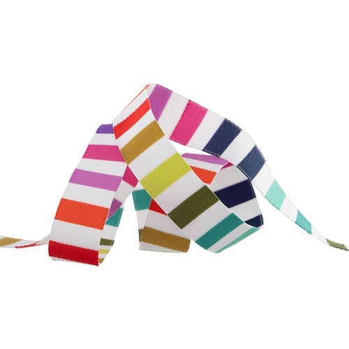 Ribbon - 5/8 Inch Rainbow Stripe