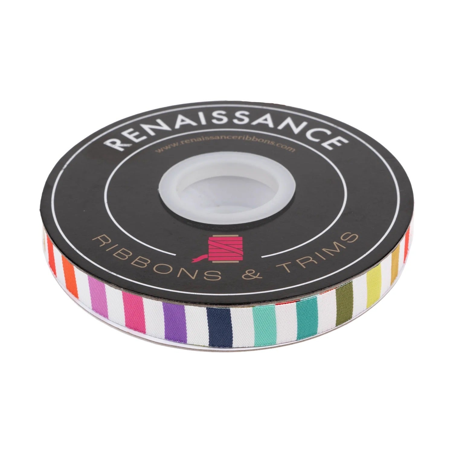 Ribbon - 5/8 Inch Rainbow Stripe