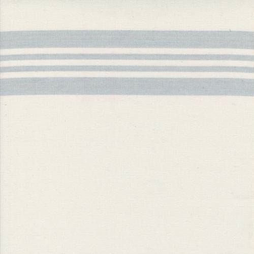 Moda Toweling Light Grey Stripe
