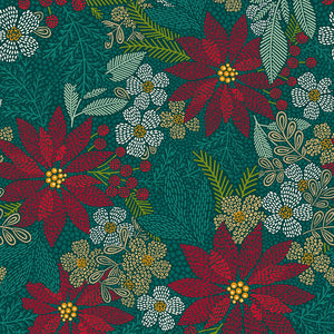 Holiday Stitches Christmas Floral