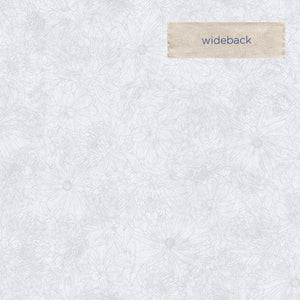 Fine Line Floral Pale Grey Wideback