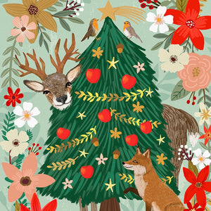 Christmas Spirit Tree Panel