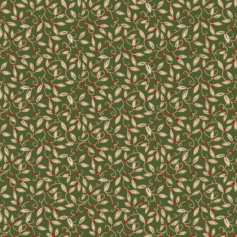 Morris & Co Holiday Mistletoe Green