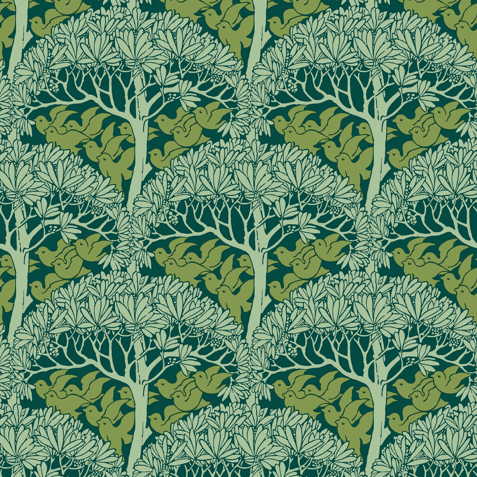 William Morris The Savric Forest