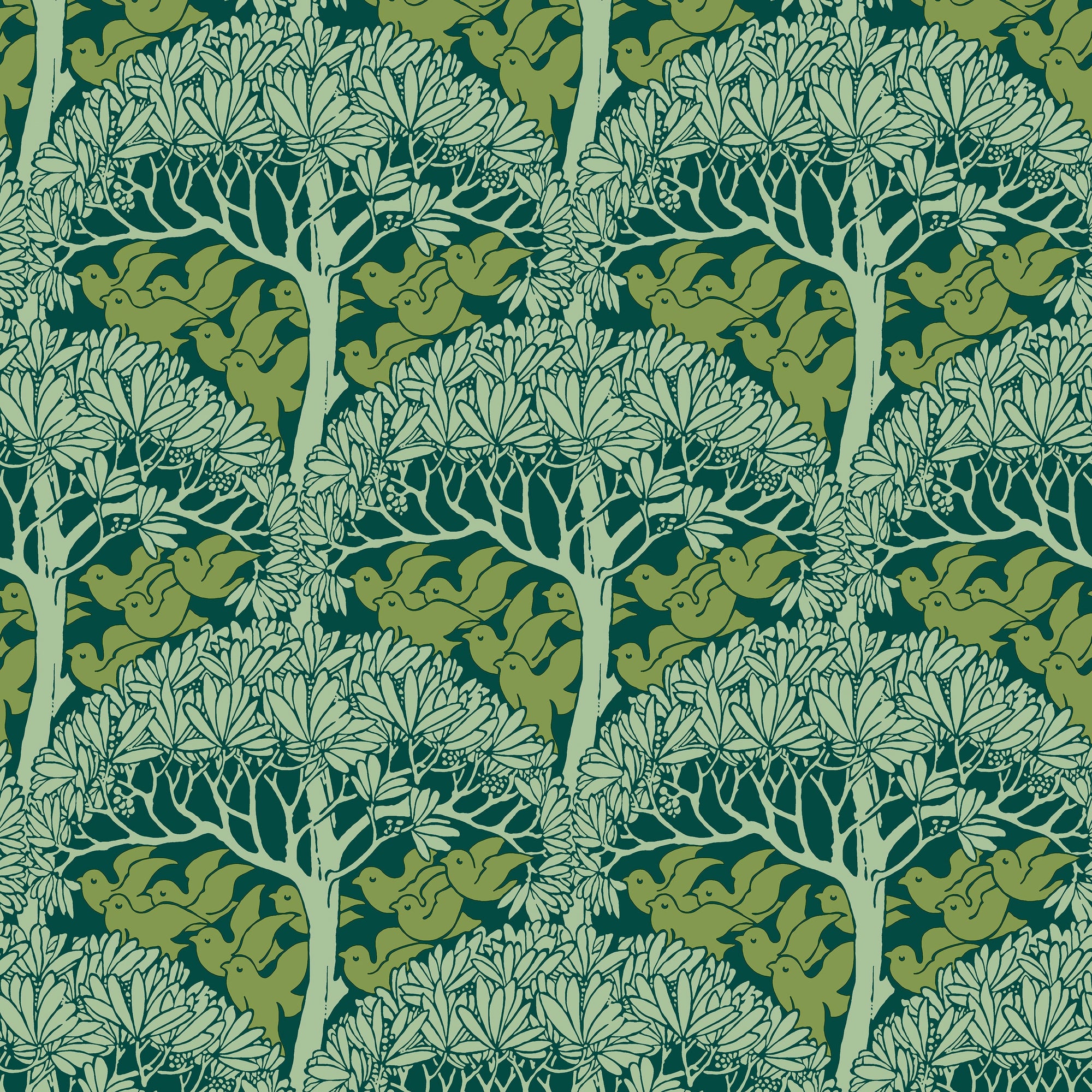 William Morris The Savric Forest