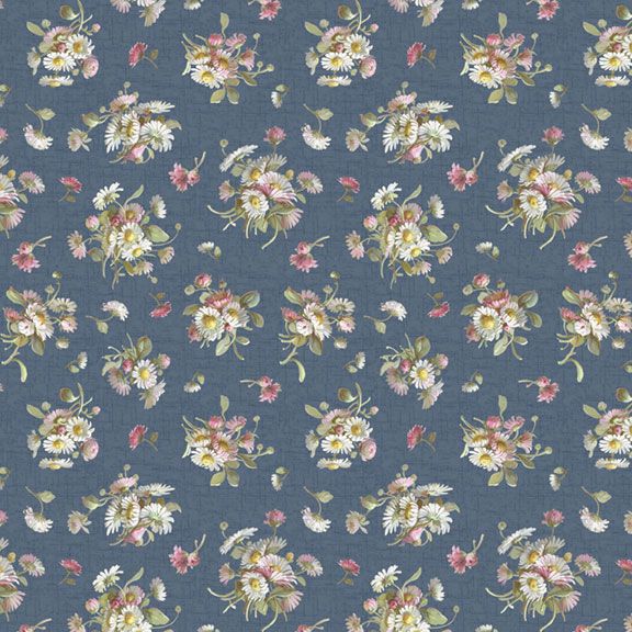 Wild Flowers Petitie Floral Blue