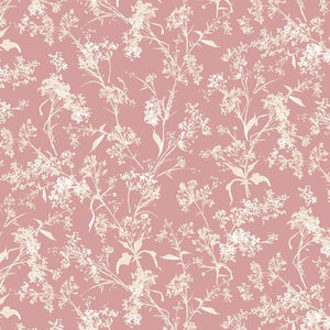 Wild Flowers Branches Pink