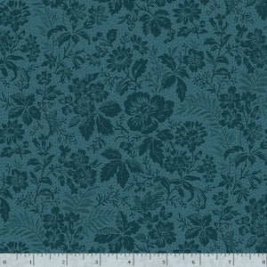 Glorious Garden Field Flowers Teal