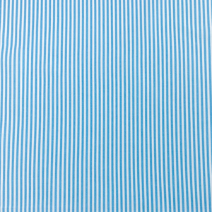 Turquoise & White Stripe