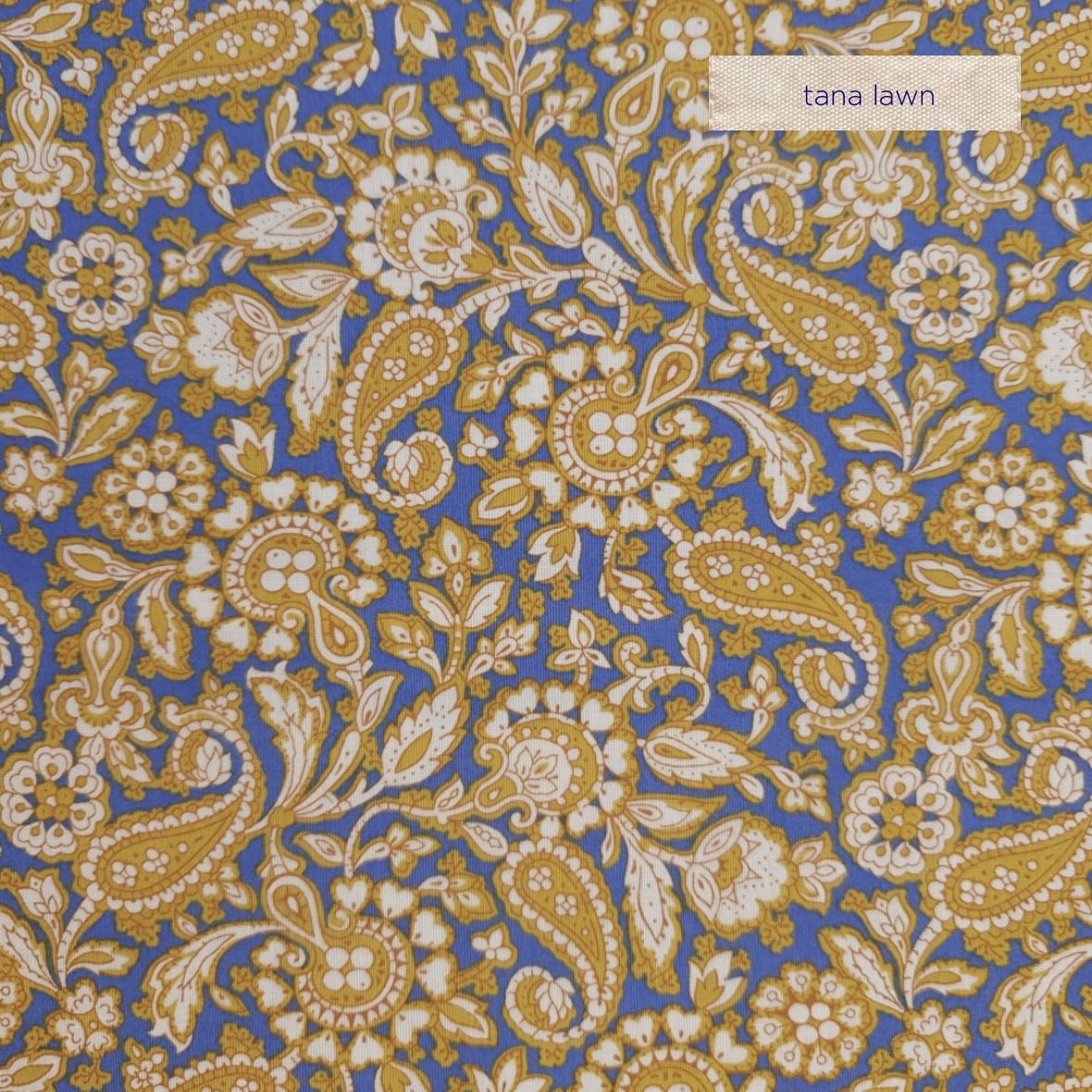 Liberty Tana Lawn Theodore Manor Gold