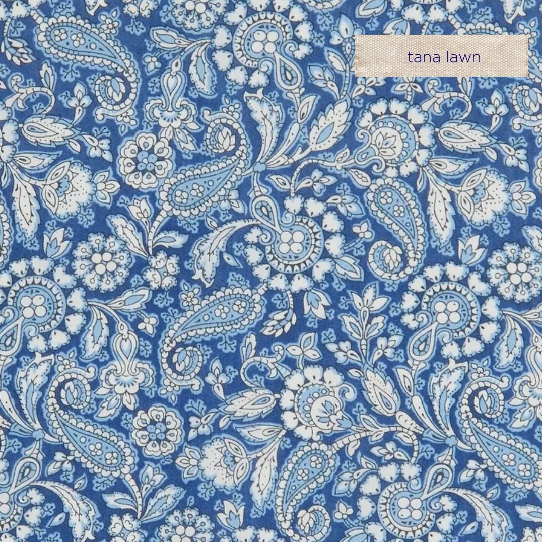 Liberty Tana Lawn Theodore Manor Blue
