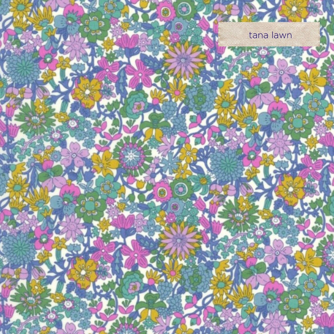 Liberty Tana Lawn June Blossom - country clothesline
