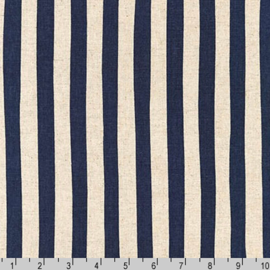 Sevenberry Canvas Natural Stripes Navy