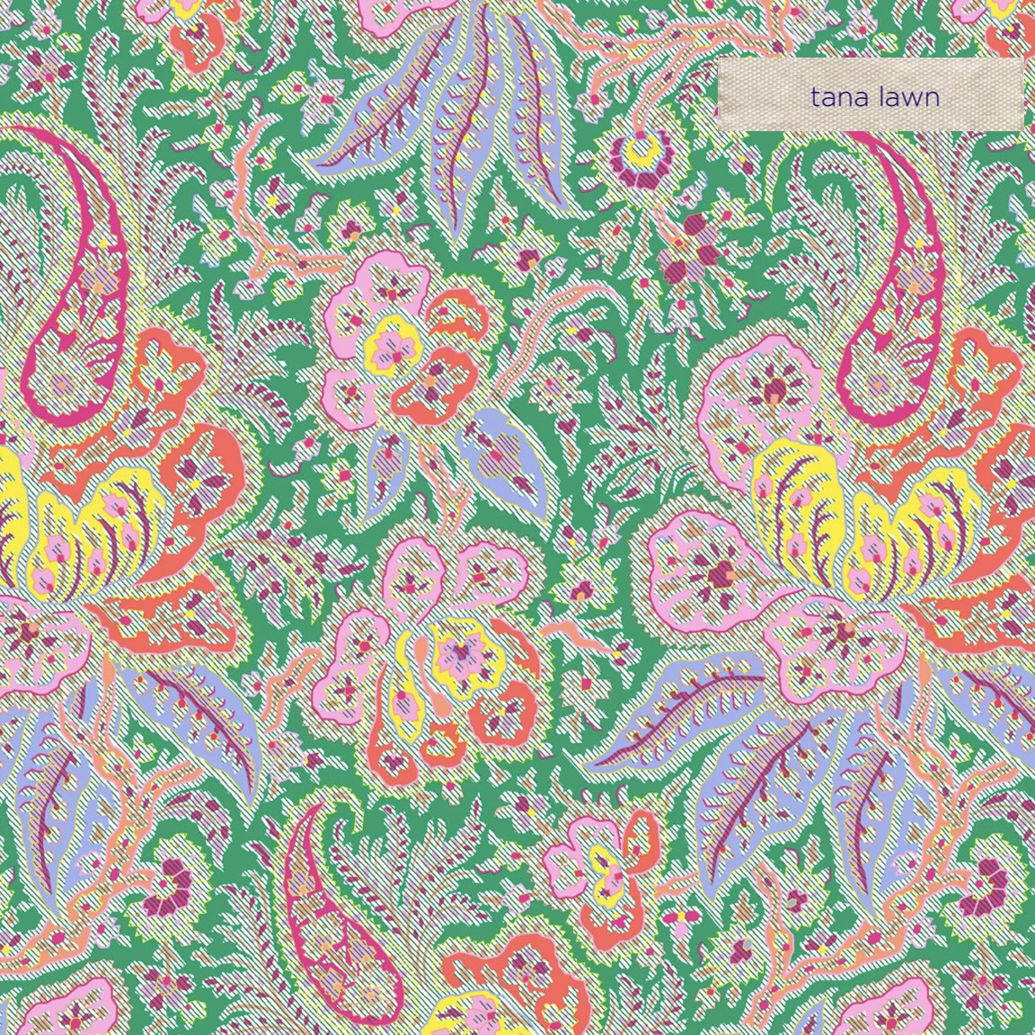 Liberty Tana Lawn Kaleidoscopic Floral