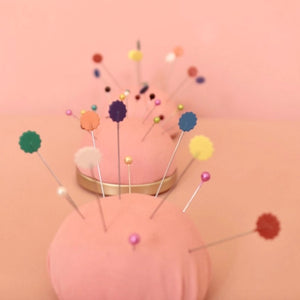 Bohin Flower Head Pins Assorted Colours