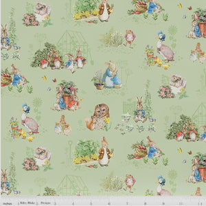 Peter Rabbit & Friends Flannel Fern