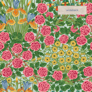 William Morris Campanula Seaglass Wideback