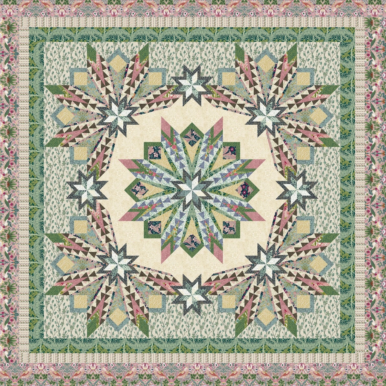 William Morris Marigold Rose