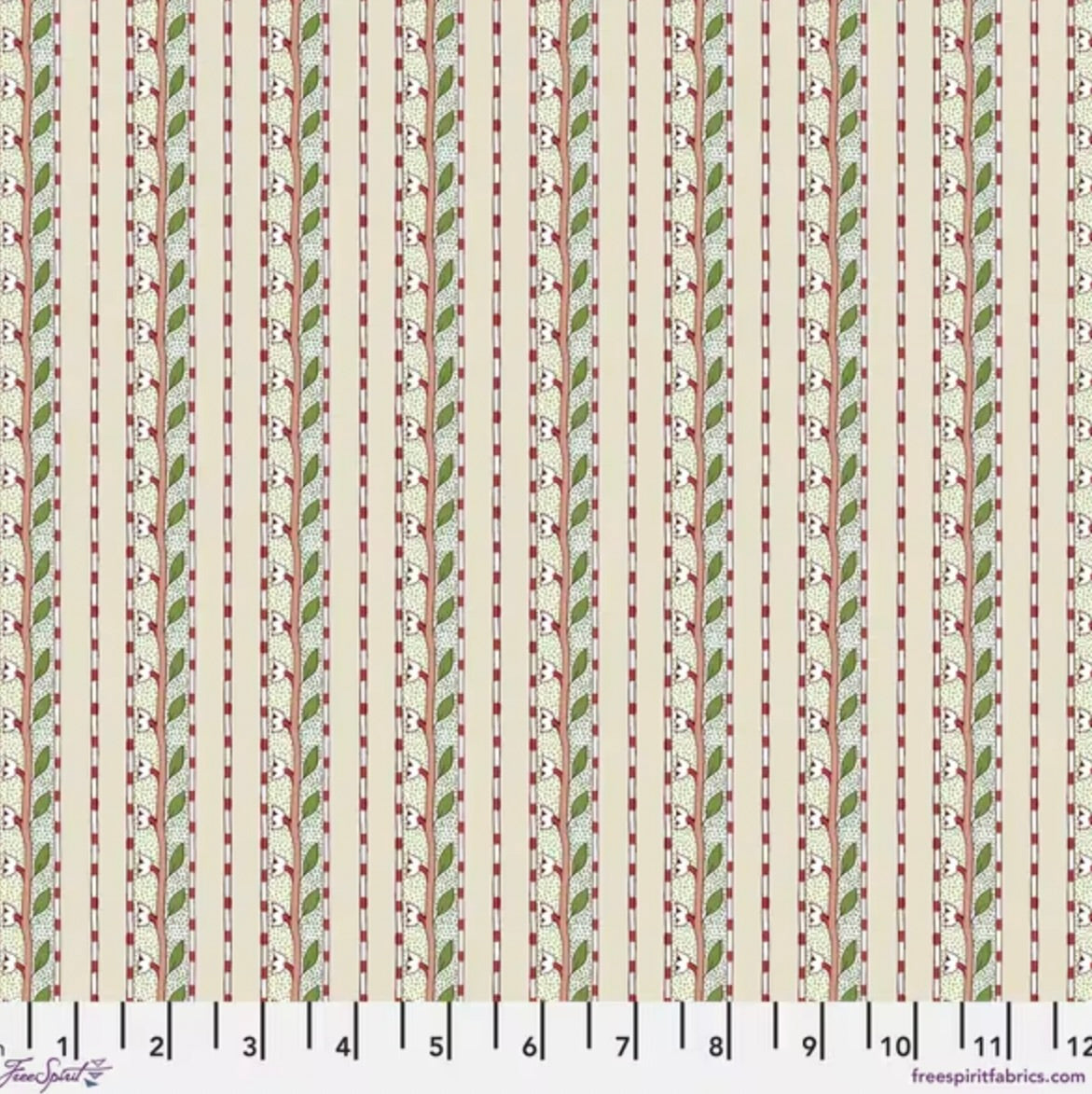 William Morris Daffodil Stripe Ivory