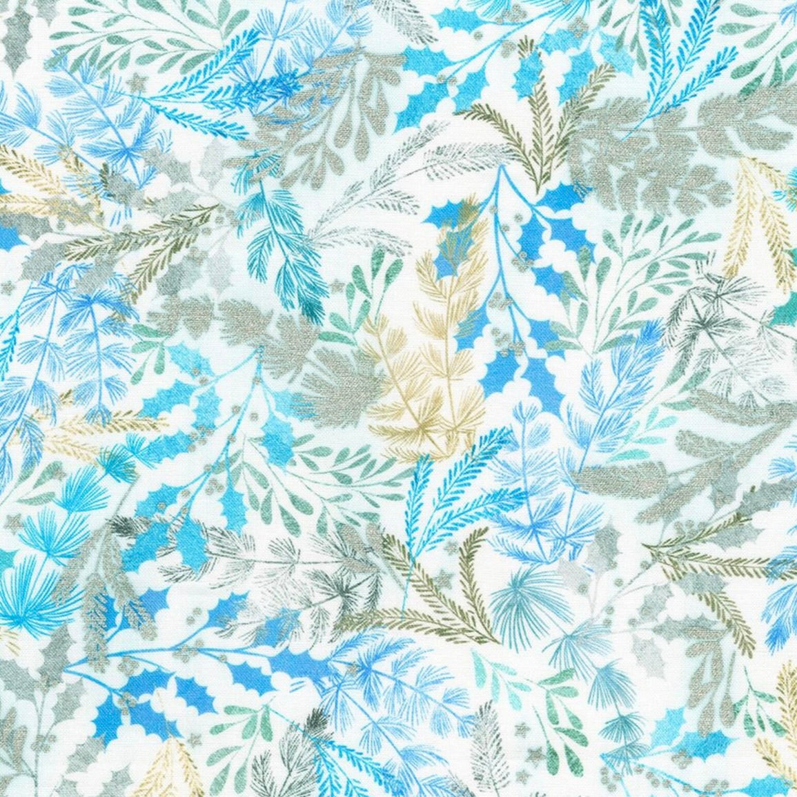 Peaceful Metallic Winter