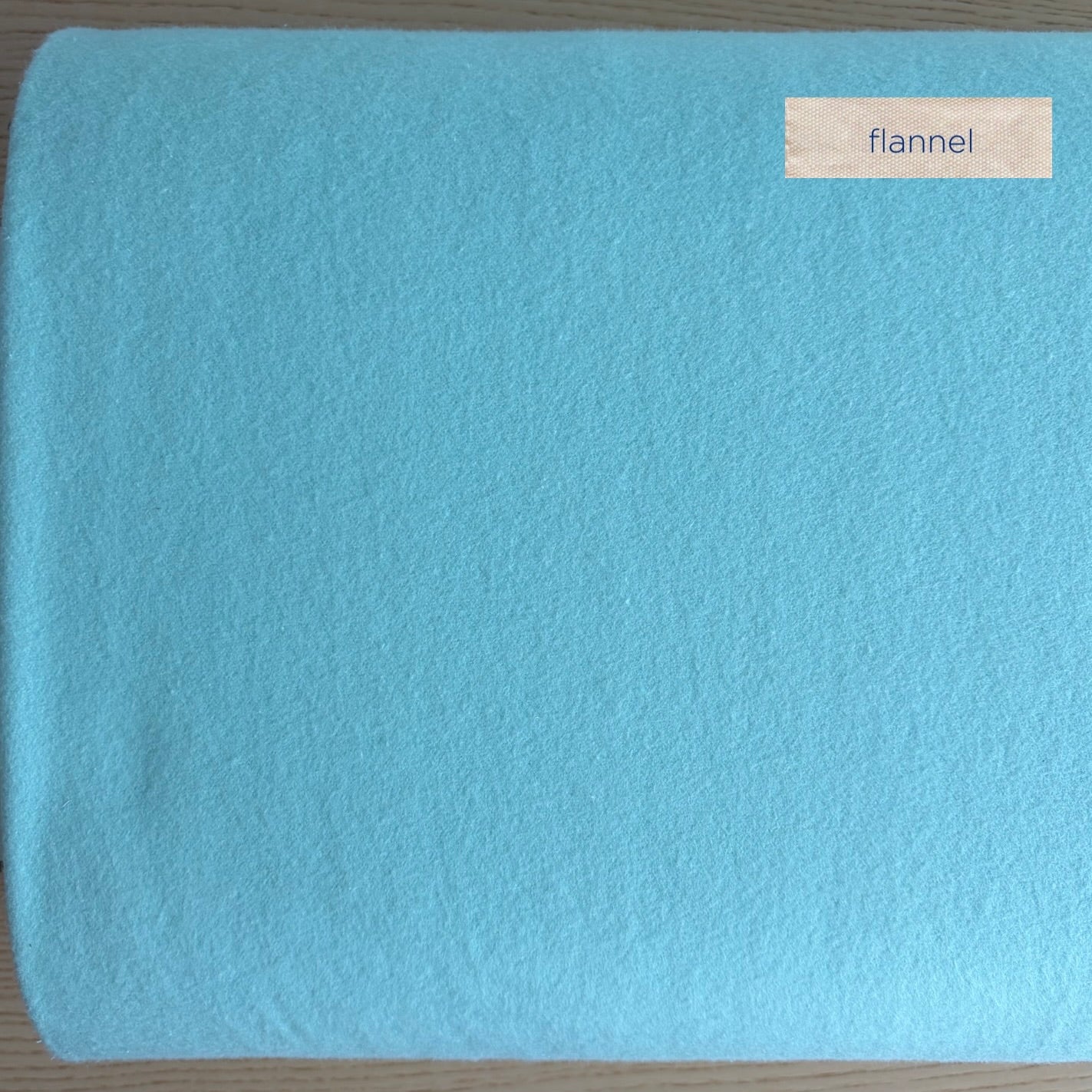 Heavyweight Flannel Light Aqua