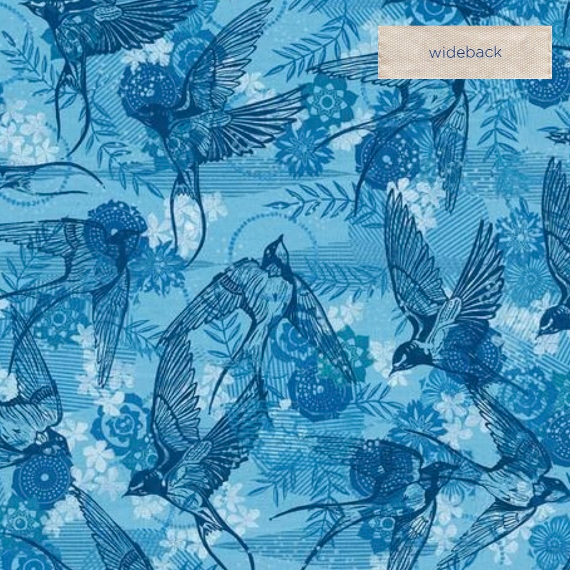 Swallows Indigo Wideback